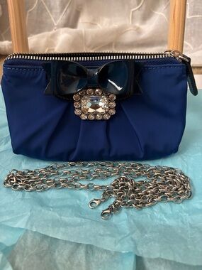 Retired MFIL Mini Bow Crossbody with Crystal Accent—Brighton